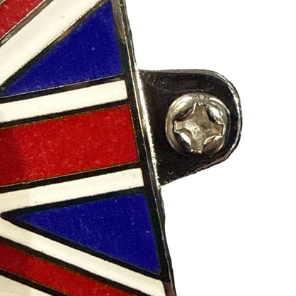 Union Jack Car Bonnet Badge