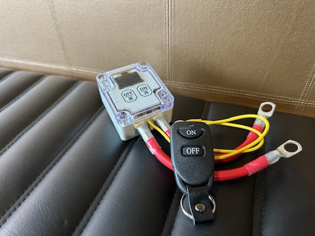 Remote battery isolater