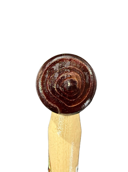 Copper and Hide Hammer