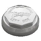 Morgan chrome centre wheel nut- Left