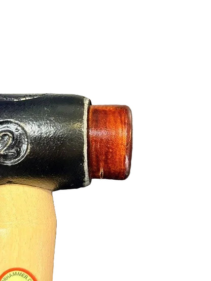 Copper and Hide Hammer