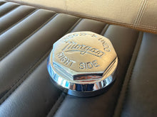 Morgan chrome centre wheel nut- Right