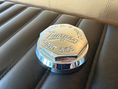 Morgan chrome centre wheel nut- Right