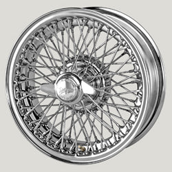 Chrome wire wheel Narrow body Morgan 4/4 5"x15"
