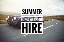Morgan Hire Voucher – Long Weekend (Summer)