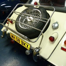 Librands Luggage rack for the traditional Morgan cars 1997 to 2020 with over riders