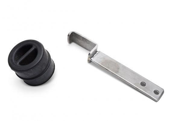 Librands Stainless tail pipe support bracket at rear - single