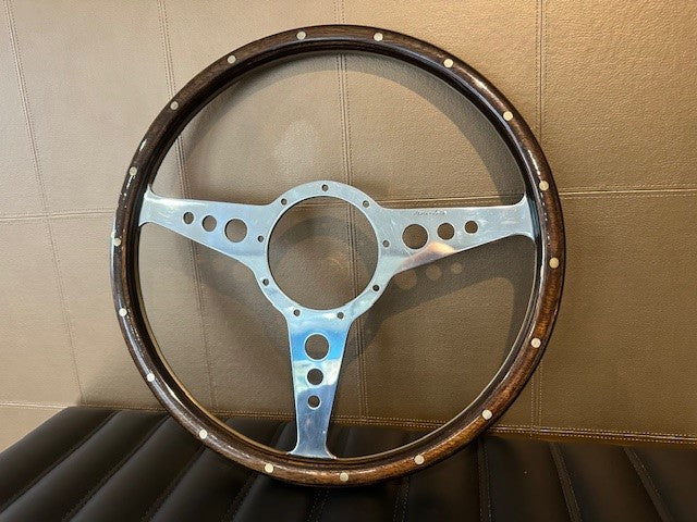 Moto-Lita 14" mk5 dark wood