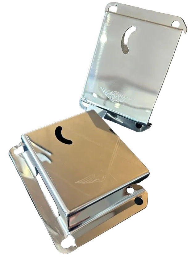 Cover Lock Door lock covers in stainless steel, new wings – Berrybrook Heritage Parts