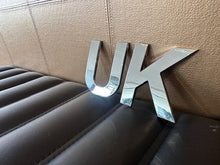 Chrome Self Adhesive UK Logo Car Badge