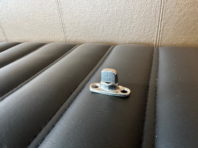 Turnbutton fastener, nickle, square end