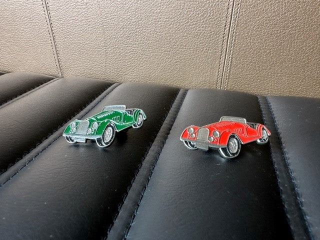 Morgan Car Lapel Pin Badge Red