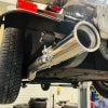 Librands Stainless tail pipe support bracket at rear - single