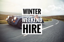 Morgan Hire Voucher – Weekend (Winter)